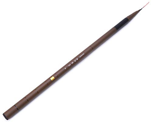 Yanhonin 2.7-6.3m Canne à pêche, Canne à Peche Télescopique Ultra-Rigide Ultra-légère en Fibre de Carbone (6.3m)