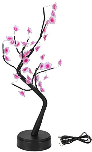 Fdit Baumlampe Bonsai Licht, USB 35LED Pflaumenblume Bonsai Licht Baumlampe Home Weihnachtsferien Dekoration Nachtlampe für Home Decoration