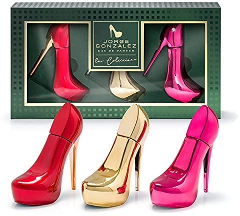 JORGE GONZÁLEZ by GLAMOUR & HEELS - La Colección Eau de Parfum Set | 150ml (3 x 50ml), Damenduft, Parfum Set, Duft für Frauen, Duftset von Jorge Gonzalez