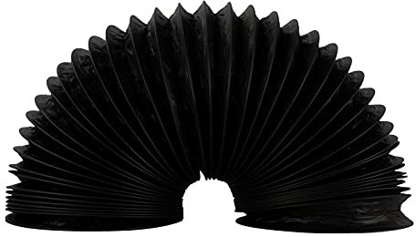 Abluftschlauch Flexschlauch flexibel Isolierung Ø 100 Ø 125 Klimaanlage Tockner 3 meter schwarz Ø 100 mm