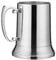 GDWD Chope à bière en acier inoxydable, fond en métal massif, corps à deux couches avec poignée standard traditionnelle pour thé, lait, café, bière, cocktail (560 ml)