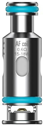 Aspire AF Tête d'evaporation, Accessoires pour e-cigarette, paquet de 5, AF 0,6 Ohm, sans nicotine