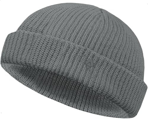 urban ace | Beanie Mütze, Haube | Docker Style Trawler | Frühling Herbst Winter | weich & leicht | Damen Herren | optimale Passform, Seemannsmütze Fisherman (Charcoal)