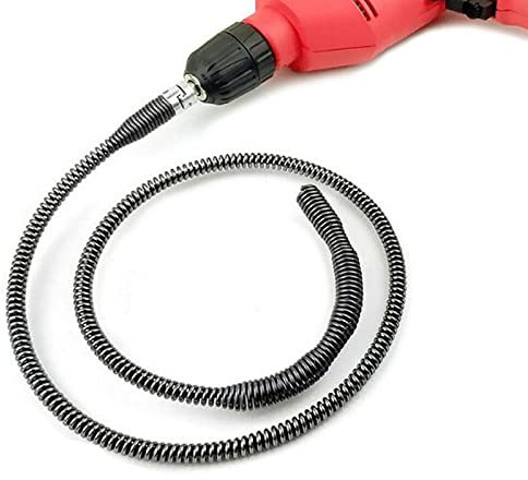 A/A Toilettenkolben,Sink Auger Haarverstopfungsentferner | Clog Remover, Heavy Duty Pipe Snake für Badewannenablauf, Waschbecken, Küche und Dusche, Snake Drain Cleaner Wird mit Handschuhen geliefert