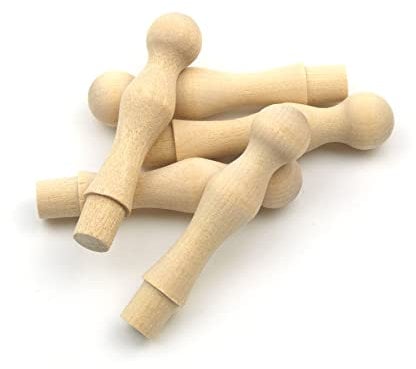 2.0 Birch Mug Peg with Tenon - Pack of 10 Pegs