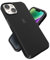 Speck iPhone 14 & iPhone 13 Hülle - Schlanke Handyhülle mit Fallschutz, Kratzfest mit Soft Touch für 6,1 Zoll iPhones - Dual Layer Case, Schwarz/Schiefergrau CandyShell Pro