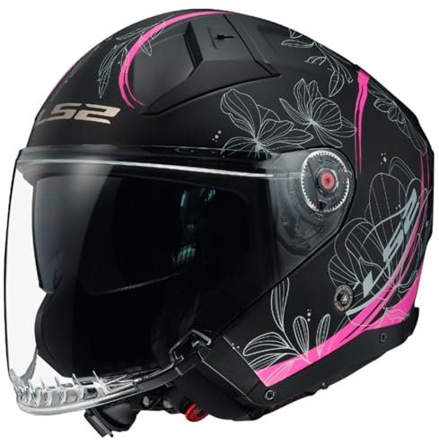 LS2, Jet-Motorradhelm INFINITY II LOTUS Matt Pink, L