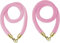 kordel Linienteiler, einziehbare Sicherheitsbarriere, 2-teiliges rosa Warteschlangenabsperrseil, lange Seile zur Massenkontrolle for VIP-Fotohintergrundbereiche/Banken/Veranstaltungen ( Color : 1M/3.2
