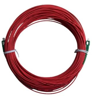 Cordon fibre optique SC-APC rouge - longueur 40m