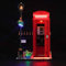 LocoLee Licht Kompatibel mit Lego Red London Telephone Box, Nur Lichter Set - Kein Modell, Licht BeleuchtungSet Compatible with Lego 21347 Red London Telephone Box