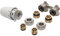 DSTOCK60 - Honeywell kit de Robinet thermostatique p.radiateur Universal integre 1/2-3/4 Plus racc.16mm equerre - TL3095EA1536