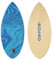 iBOARD Skimboard mit Hochglanzbeschichtung, 91,4 cm, aus Holz, für Anfänger, Jugendliche und Erwachsene, Strand-Skimboard, 3 Farben, Traktionspad zur Auswahl (blau)