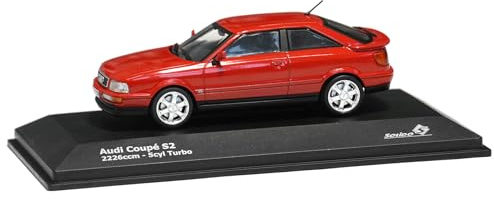Audi A5-5930 Coupé S2 Modellauto Miniatur Modell, Maßstab 1:43, rot