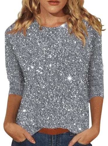 Rotes Oberteil Damen Oberteil Damen Festlich Damen Oberteil Festlich Oberteil Pailletten Damen Glitzertop Frauen Party Glitzershirt Frauen Blusen Damen Festlich Glitzer Anzug Damen Bluse