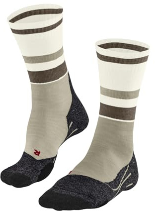 FALKE Men's TK2 Compression Hiking Socks Medium Cushioning Improved Blood Circulation Faster Recovery Breathable Quick-Drying Climate-Regulating Odour-Neutralising Wool Functional Yarn 1 pair