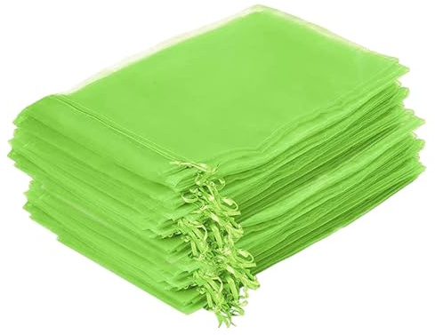 Fruit Protection Bags for Fruit Trees | 100pcs Net Bag with for Protecting Garden Fruits and Plants - Garden Mesh Barrier Bags to Protect Plants from Garden