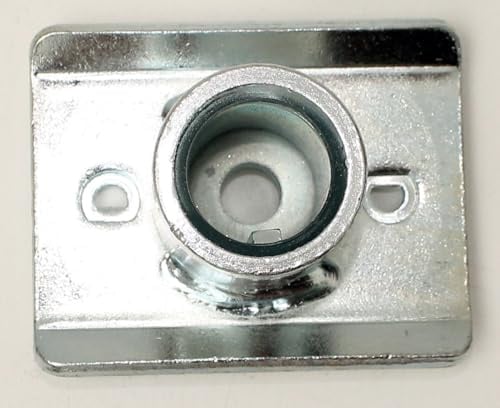 Original Scheppach Messerhalter Messeraufnahme mit Scheibe & Passfeder | Passend für Scheppach Rasenmäher | Ersatzteil Messerbefestigung Messerkupplung für Sichelmäher, Mulchmäher, Aufsitzmäher