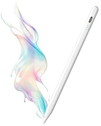 2 in 1 für Stylus Pen für Fire Max 11 Table Fire HD 10 Touch Screen Pen Schreibstift für Honor Pad 10/ X8a/MagicPad 2/XIAOMI Pad 7/6/PRO/Redmi PadSE Tablet Eingabestifte Pencil (Weiß)