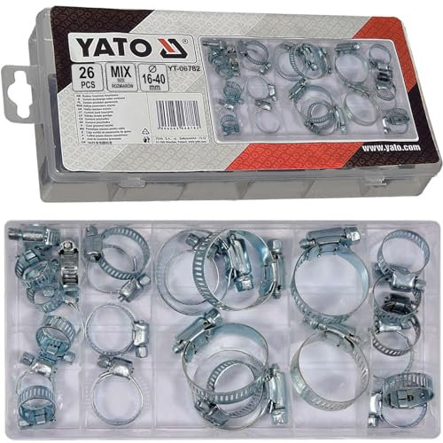 Yato yt-06782 – 26 pcs Hose Clamp Assortment