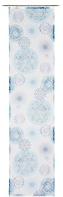 Gözze Beja Lot de 18 panneaux japonais env. 60 x 245 cm Couleur aqua