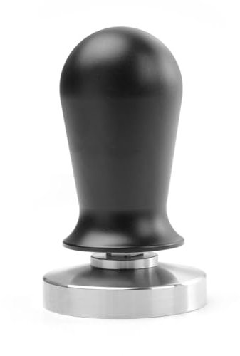 HENDI Kaffee Tamper, Espresso Tamper, Barista Tamper, Zum festdrücken des Kaffeemehls, ø58x(H)100mm, Edelstahl/Aluminium