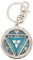 Iron Man Arc Reactor Pewter Keyring