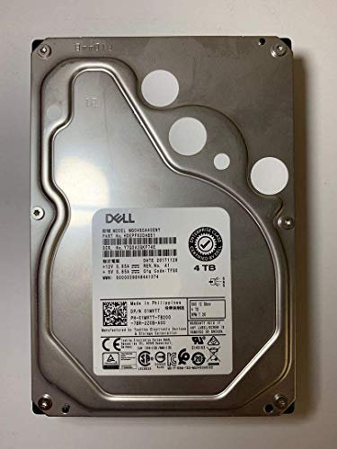Toshiba Disque dur SAS 4 To 7.2K RPM 3.5 12Gb/s Modèle: MG04SCA40ENY DP/N: 1MVTT (reconditionné)