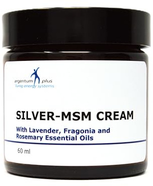 argentum plus - Silber-MSM Crème mit ätherischen Ölen aus Lavendel, Fragonia und Rosmarin (60 ml)