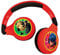 Lexibook, Miraculous Ladybug Cat Noir, 2-in-1 Audio-Kopfhörer mit Bluetooth und Kabel, Stereo, begrenzter Klang, zusammenklappbar, verstellbar, wiederaufladbare Batterie, rot/schwarz, HPBT010MI
