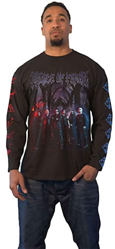 Cradle of Filth Dark Horses and Forces Long Sleeve T Shirt M Black