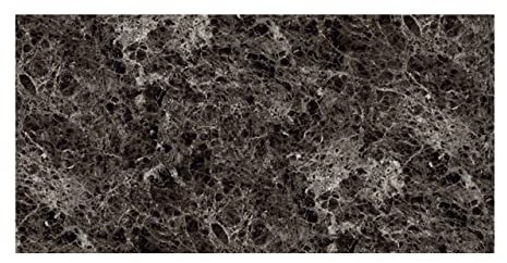 IZODEKOR Wandverkleidung Marmoroptik -1 Pcs 120x60cm- Alternative zu Badfliese/Küchenfliese, Duschwandpaneele, Wandpaneel für Küchenrückwand, Badezimmer, Innenbereich | Emperador Dark