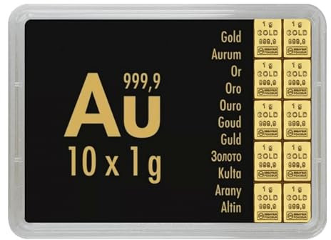 Gold zum Verschenken – Goldbarren in Motivbox - Echtheitsgarantie - Tolle Geschenkidee - Feingold 999,9 (10g Gold)