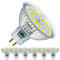 EACLL GU5.3 LED Kaltweiss 6.5W Ersetzt 60W MR16 Halogen Leuchtmittel, 6er-Pack. 700 Lumen 6400K Birnen, AC/DC 12V Flimmerfrei Strahler, Abstrahlwinkel 120° Spot, Nicht Dimmbar Reflektor Lampen