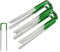 20pcs Kunstrasen-Erdanker,3mm*30mm*150mm,Kunstrasen Stifte Kunstrasen Rasen Unkrautmatte U-Nägel,zur Befestigung von Unkrautflies