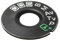 DAGIJIRD Bouton d'interface de rechange pour appareil photo Canon EOS 5D Mark III 5D3