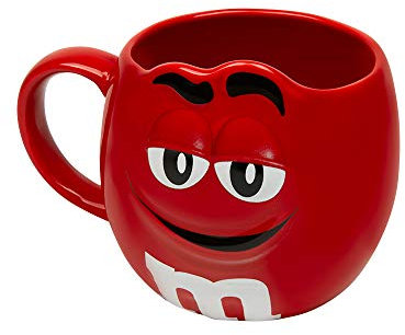My M&M'S Tasse - Originelle Geschenkidee zum Verschenken oder Danken (Rot)