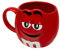 My M&M'S Tasse - Originelle Geschenkidee zum Verschenken oder Danken (Rot)