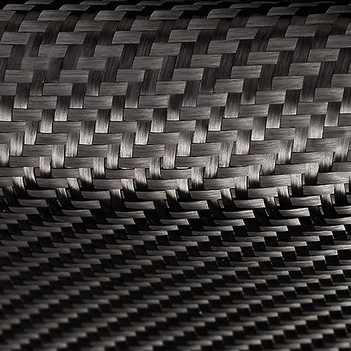 Carbongewebe Sichtcarbon 200g -Köper- schiebefest 100cm