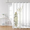 Uiiooazy Cortina de ducha de 180 x 180 cm, cortina de ducha antimoho, piedras de spa gris, diseño de paisaje, cortinas de ducha, tela lavable, impermeable, poliéster, cortina de baño con 12 ganchos