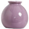 Gralara Keramik-Blumenvase, Knospenvase, kleine minimalistische Schreibtisch-Tischdekoration, Blumenarrangement für Wohnzimmer, Bücherregal, Küche, lila