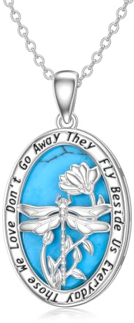 ROMANTICWORK Tier Kette 925 Sterling Silber Elefant/Löwe/Hochlandkuh/Libelle Anhänger Halskette süß Tier Schmuck Geschenke für Damen Mädchen Mütter Tochter