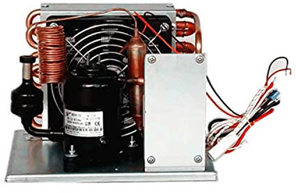 Klimaanlage DC Kondensationseinheit DC 24V 125-400W. Mit R134A. Direktes Erweiterungssubsystem ohne Verdampfer Klimagerät