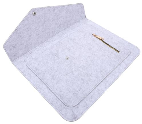 UKCOCO pochette pour ordinateur portable Housse pour ordinateur portable Pochette de protection pour ordinateur portable housse de voyage pour ordinateur portable porte-tablette feutre