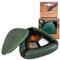 Light My Fire Pot A Epices Camping - Salieres et Poivrieres d'Extérieur - Kit 3 en 1 Epices Sel et Poivre - Pot à Epices - 100% sans BPA - Bushcraft Pique Nique Voyage Lunch-Box (SageGreen)