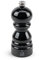 PEUGEOT - Salzmühle Paris u‘Select 12 cm - 6 voreingestellte Mahlgrade - Innovatives Zirlion-Mahlwerk für pulverfeines Salz - Aus PEFC-zertifiziertem Holz - Französisches Know-how - Schwarz lackiert