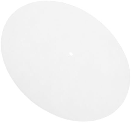 Yardwe Felt Turntable Platter Mat Slip Design for Stability Enhances Sound Clarity Stylish Vinyl Record Player Accessory Turntables