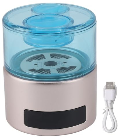 Wasserstoffwasserflaschengenerator tragbare USB -wiederaufladbare wasserdichte 50 ml Wasserstoff reichhaltige Wasserflasche für Heimreise -Fitnessstudio -Büro BLUE ABS (Gold)