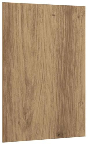 vidaXL Decor Panels 50 pcs Artisan Oak 15 x 21 x 0.27 cm, Craft Room, Modern Rectangular Decorative Panels, Engineered Wood, Functional Decor, Crafting Materials, Artistic Supplies