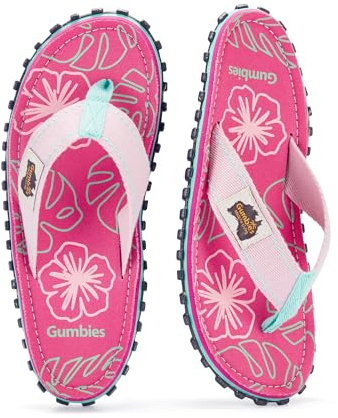 Gumbies Classic - Flip Flops aus recycelten Materialien - robuste Sohle aus wiederverwerteten Autoreifen, ergonomisches Fußbett