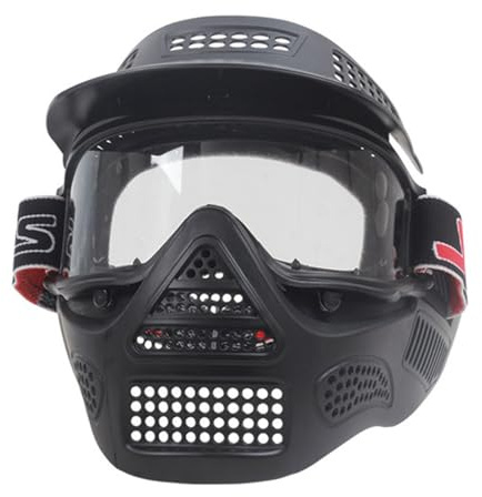 NSXVIF Taktische Airsoft-Masken, Vollgesichtsausrüstung mit Schutzbrille, für Airsoft-BB-Jagd und CS-Spiele Taktische Vollgesichtsausrüstung(Lens style)
